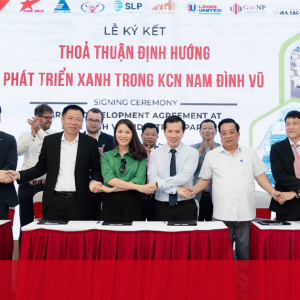 Green Development Agreement at Nam Dinh Vu Industrial Park