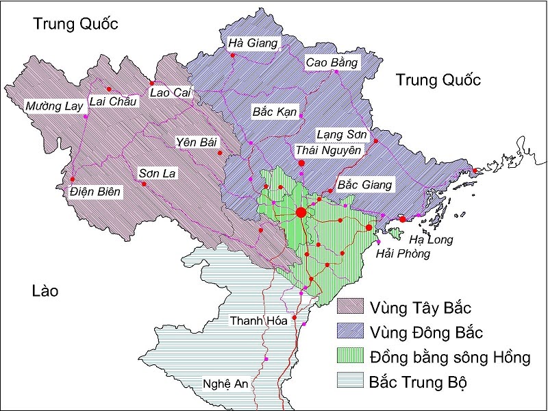 Vị trí địa lý thuận lợi giúp Thái Nguyên được nhiều chủ đầu tư doanh nghiệp ưu tiên lựa chọn