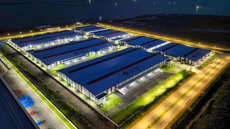 GNP Nam Dinh Vu's ready-built warehouse in Hai Phong