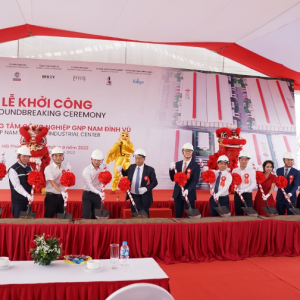 GAW NP Industrial’s GNP Nam Dinh Vu – Industrial Center at the heart of Northern Vietnam Economic Zone Officially Open for Business