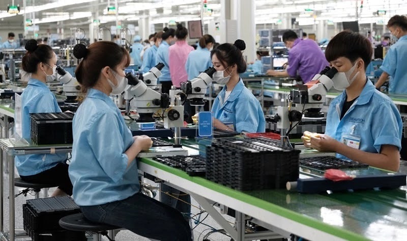 Abundant and diverse labor supply in Vietnam