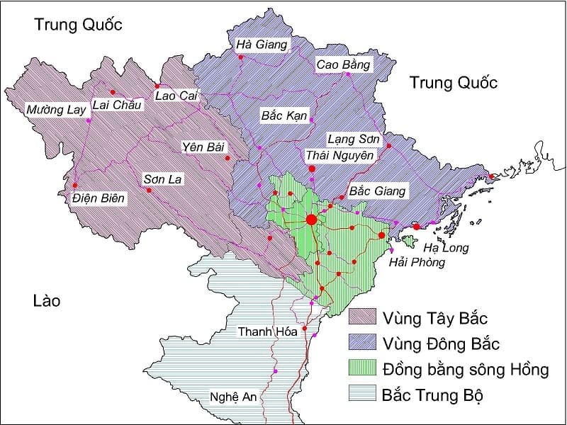 The strategic location of the factories for businesses