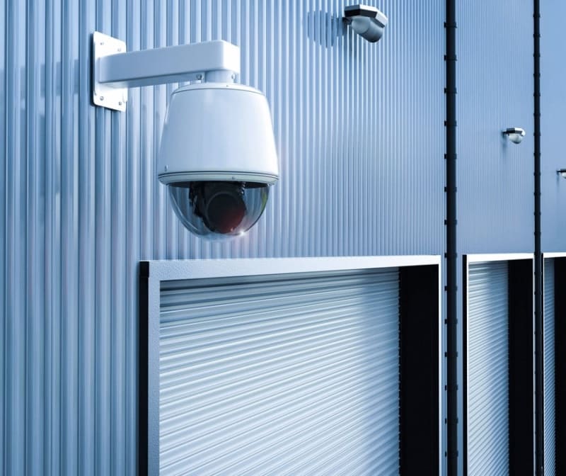 Security camera solutions for factory rental projects