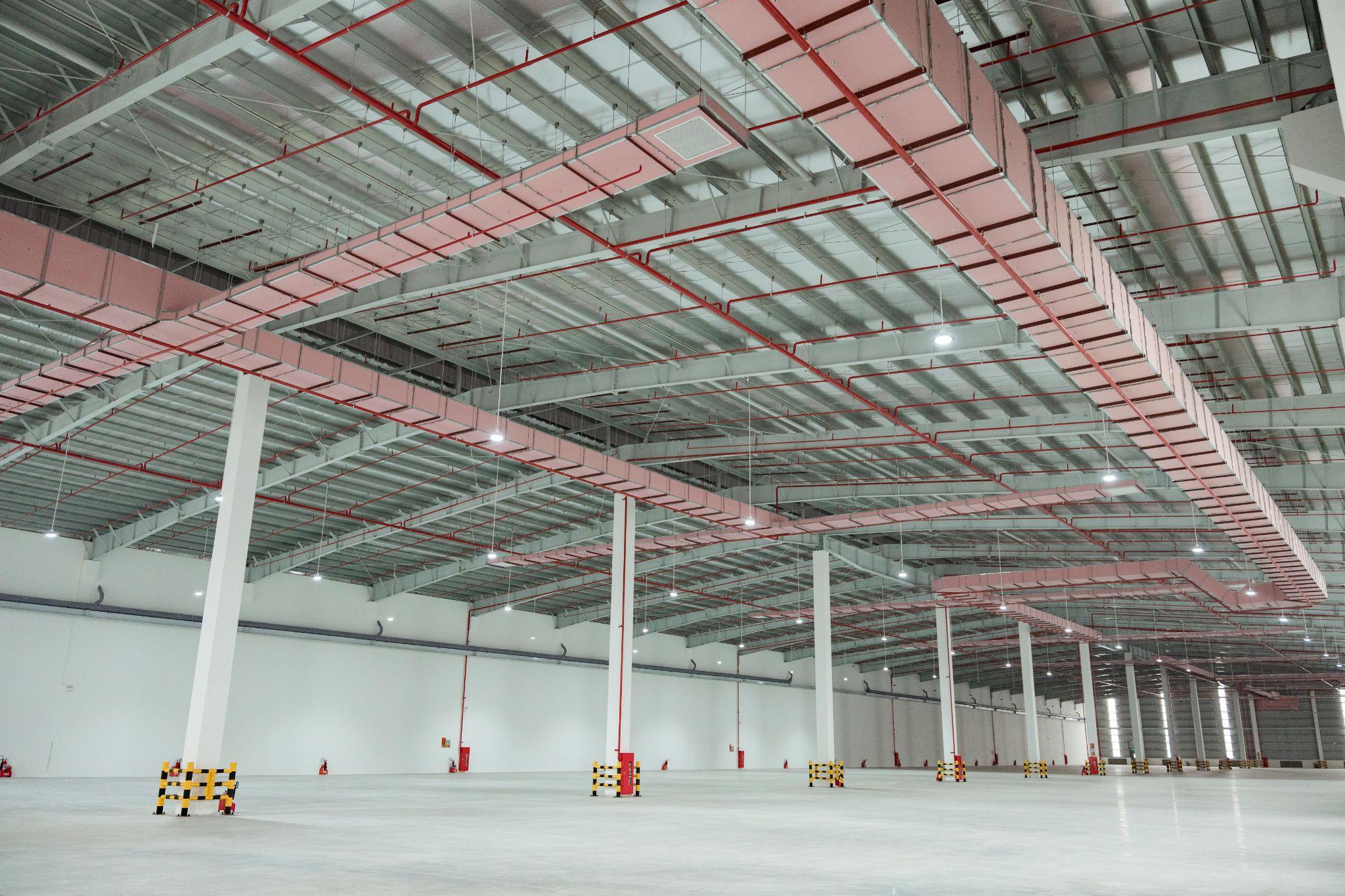 Nóc gió dạng chóp là mô hình được sử dụng rộng rãi trong các công trình quy mô lớn