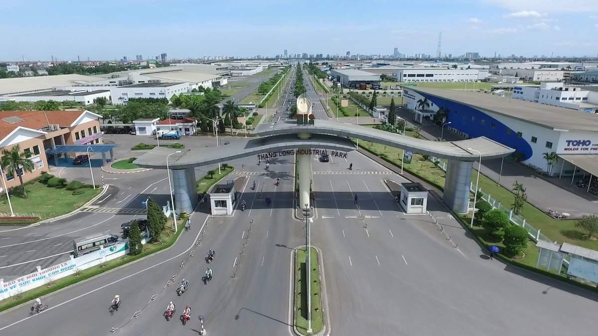 Khu công nghiệp Thăng Long thu hút nhiều doanh nghiệp