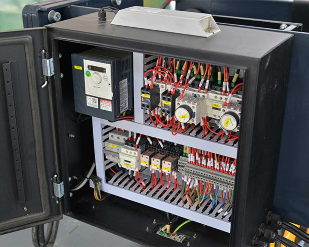 Crane control box.
