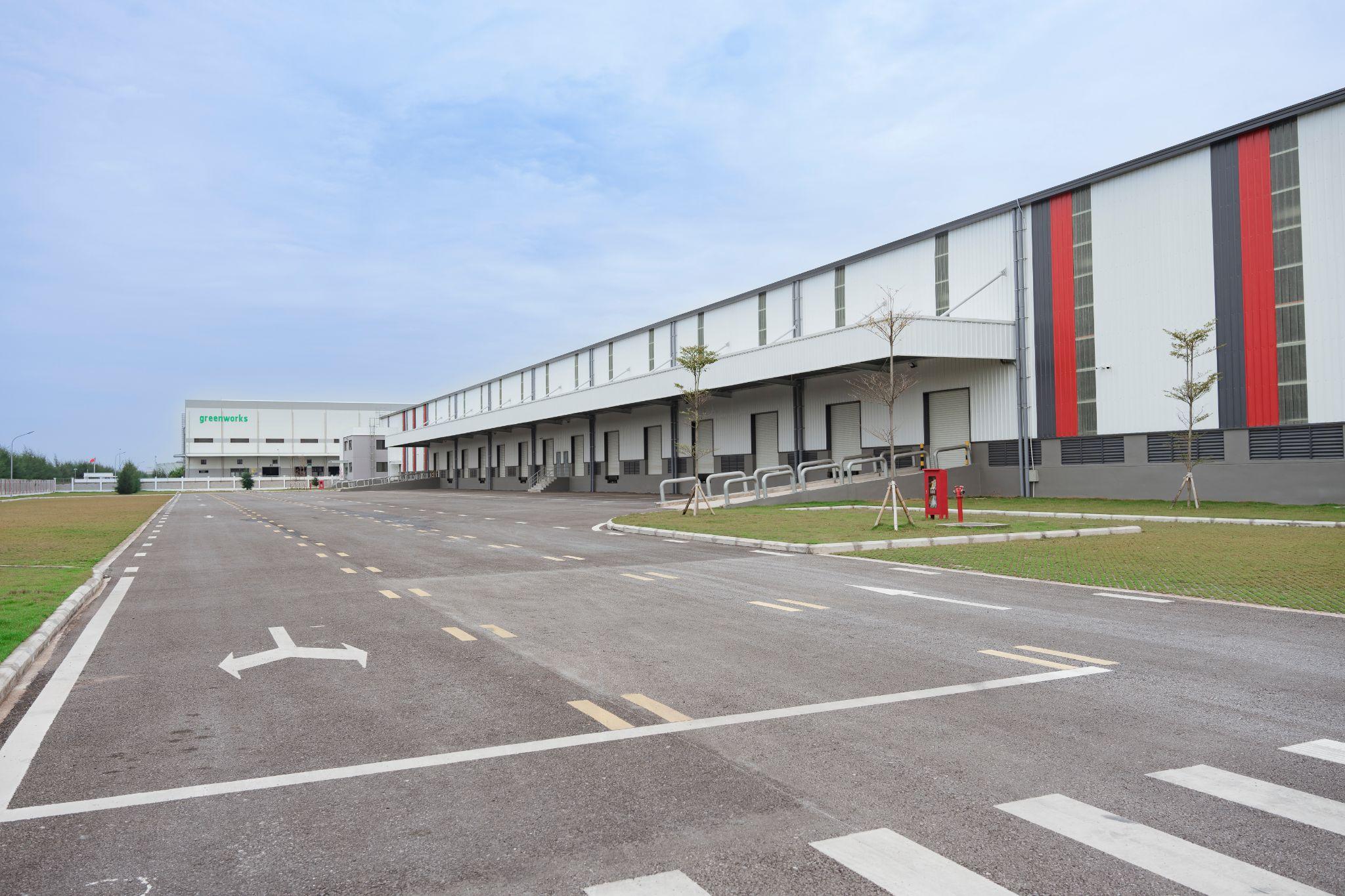 Thiết kế loading bay và lối xe container hỗ trợ vận hành xuất nhập hàng hiệu quả