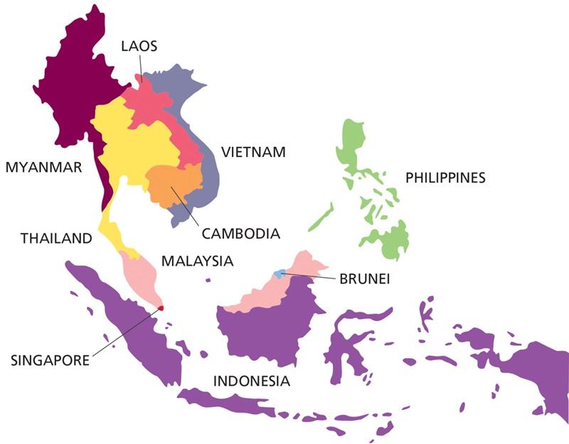 Việt Nam có vị trí địa lý mang tính chiến lược trong khu vực Đông Nam Á